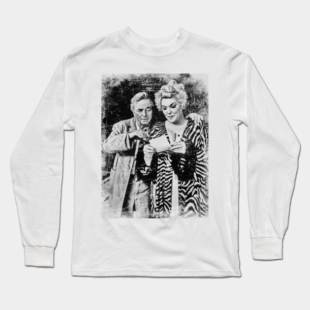 Retro Columbo Long Sleeve T-Shirt by TimTimMarket